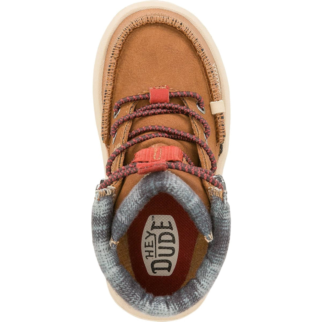 HEYDUDE Bradley Toddler Classic, Cognac, 10