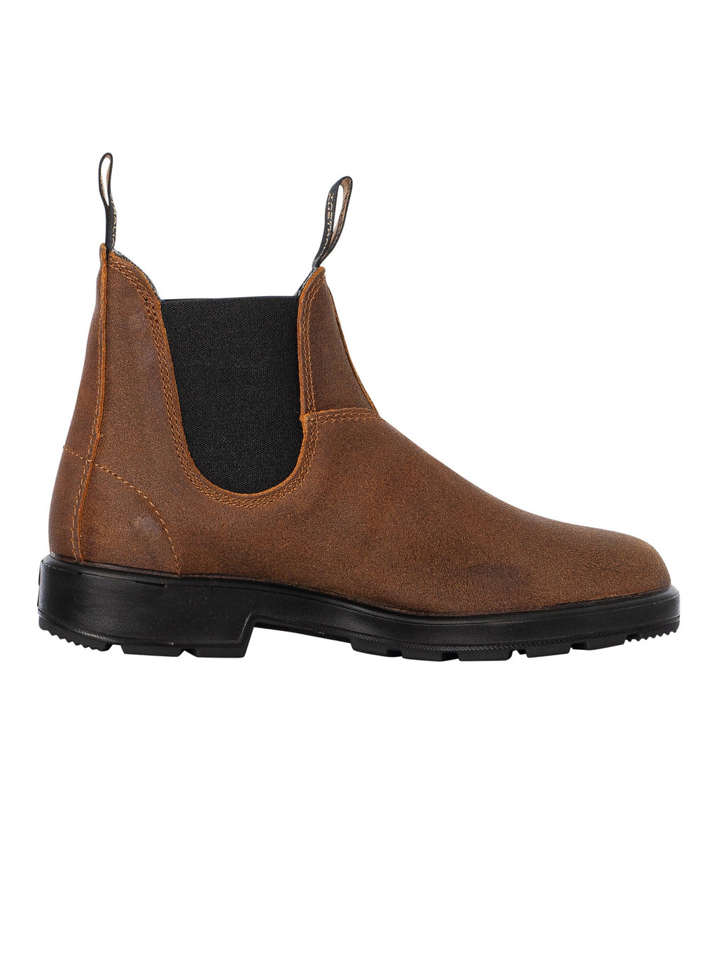 Blundstone Waxed Suede Chelsea Boots, Brown