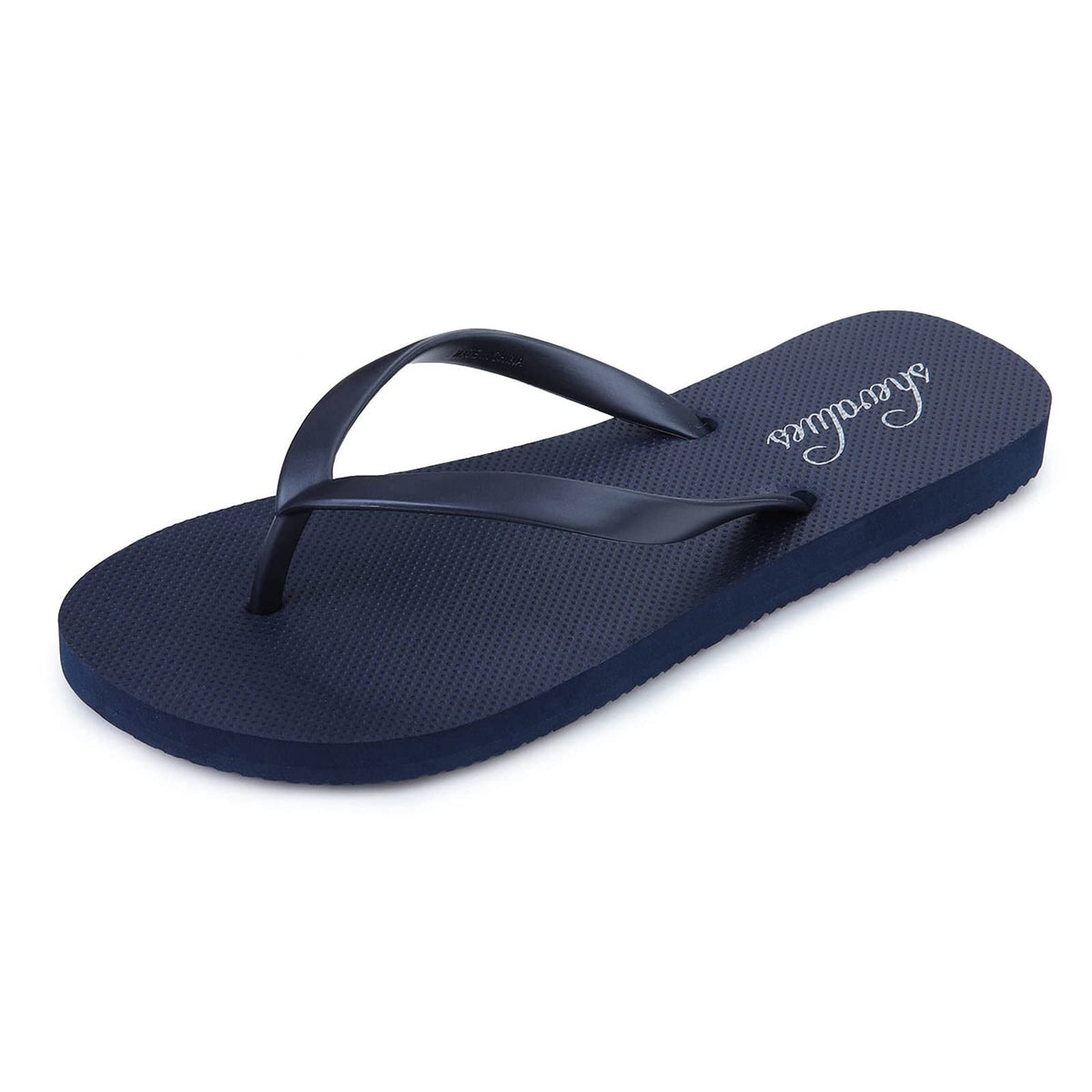 Comwarm Women's Flip Flops Summer Beach Sandals Soft Foam Women's Sandals, Black